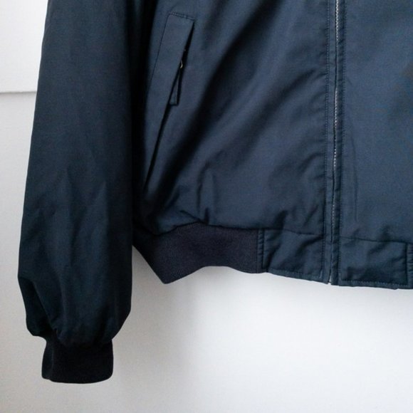 GANT Fleece Lined Navy Blue Bomber Jacket - Picture 7 of 10